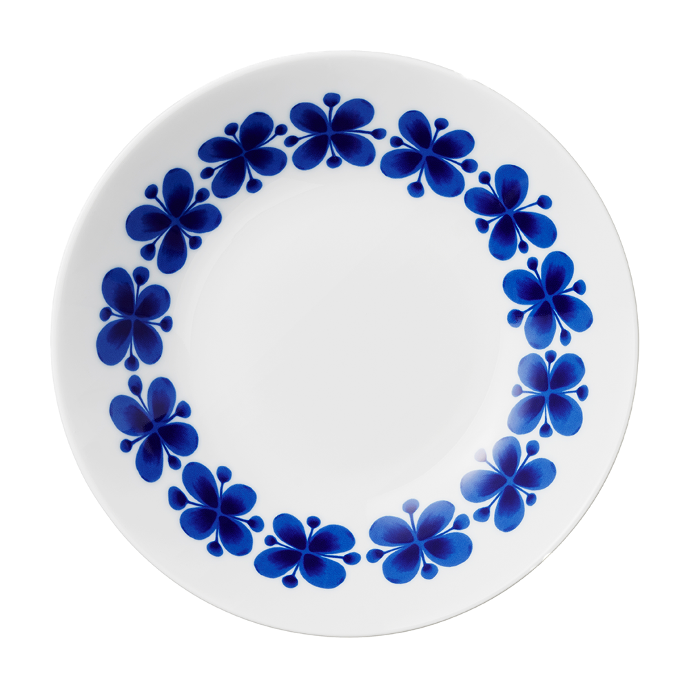Iittala Mon Amie Blue Flower Marianne Westman Cake Plates Scandinavian 